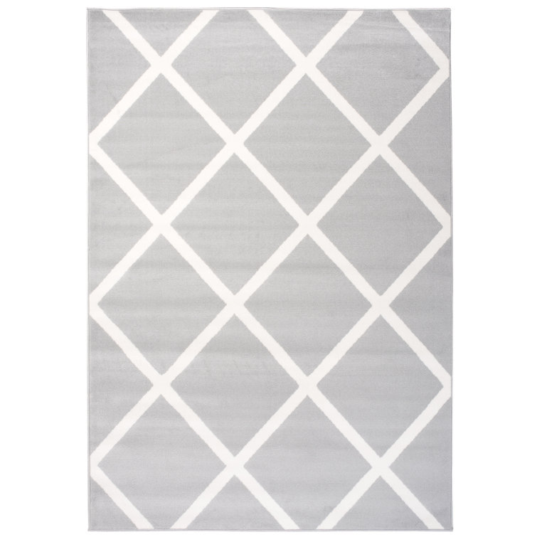 Metro Lane Avaah OffWhite Area Rug Wayfair.co.uk